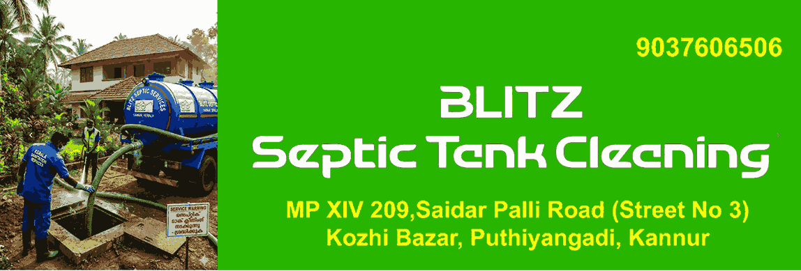 Blitz Septic Tank cleaning in Puthiyangadi Kannur
